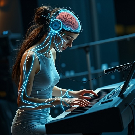 Hybride Mensch/Maschine Experimentalmusik